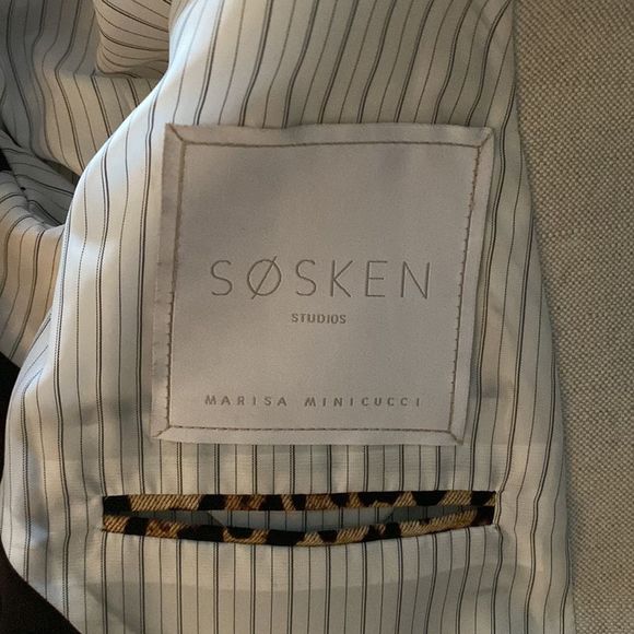 SOSKEN STUDIOS DESIGNED BY MARISA MINICUCCI- LINEN COTTON BLEND - Picture 7 of 15